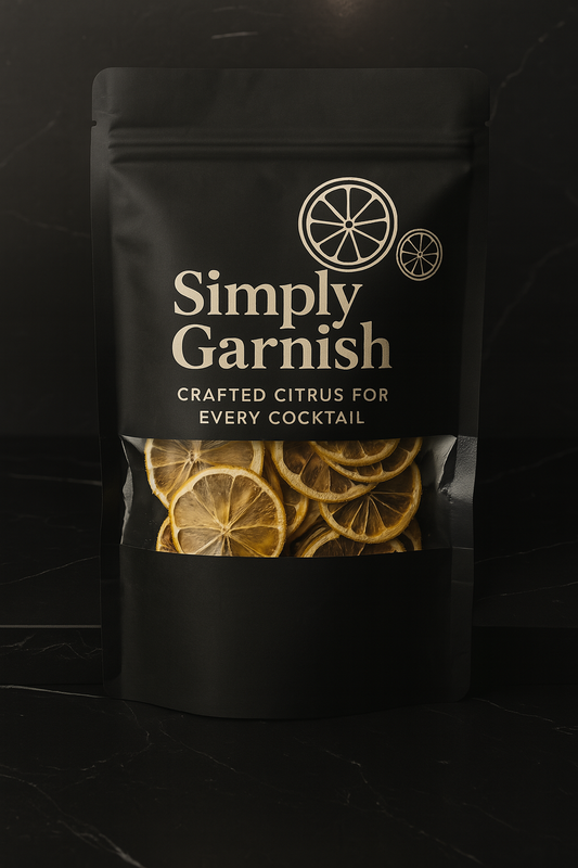 Dried citrus garnish